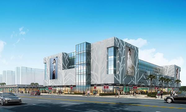 贛州華堅商業中心鋁單板工程