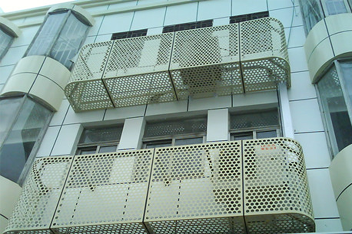 正一鋁合金沖孔空調保護罩